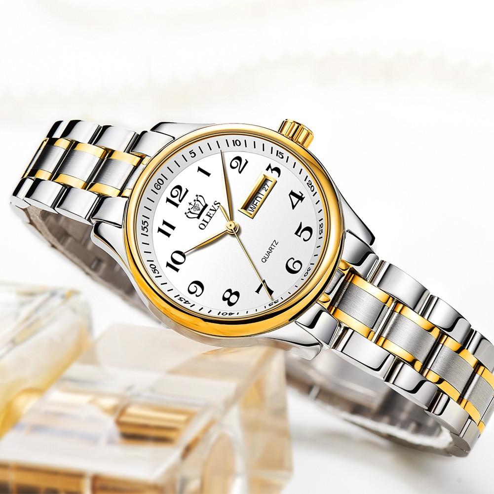 Classic Style Stainless Steel Women's Quartz Watch